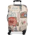thumbnail image 2 of Travel Luggage Cover Suitcase Protector Fits 18-32 Inch Luggage Wheel Covers Patterned Travel Related Items Flower Luggage Protector Elastic Luggage Anti-scratch Suitcase Cover M, 2 of 5