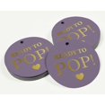 thumbnail image 3 of Inkdotpot Gold Foil Paper Hang Tags Ready To Pop Baby Shower Favor Tags 100 Pieces, 3 of 6