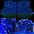 thumbnail image 2 of Estbridge Halloween/Christmas Net Lights Outdoor  6.6FT x 6.6FT 144 LED Fairy String Light with 8 Lighting Modes  Connectable Light for Garden Tree Bushes  Holiday Wedding Party Decoratio, 2 of 7