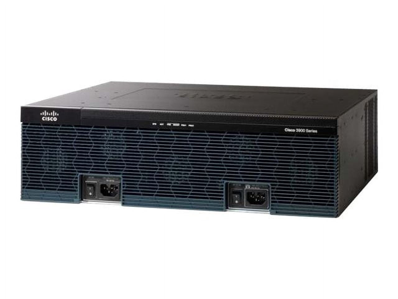 Cisco 3925E Voice Security and CUBE Bundle - Router - voice / fax module - GigE - WAN ports: 4