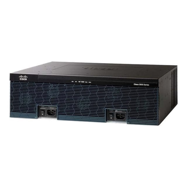Cisco 3925E Voice Security and CUBE Bundle - Router - voice / fax module - GigE - WAN ports: 4