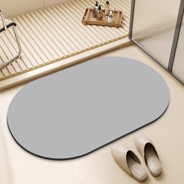 Bilqis Bath Rug- Super Absorbent Quick Dry- Rubber Backing Non Slip -Washable Bathroom Floor Mats- Shower Rug For In Front Of Bathtub-Shower Room -16x24