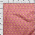 thumbnail image 2 of oneOone Cotton Cambric Fabric Floral Block Printed Craft Fabric BTY 56 Inch Wide, 2 of 4