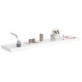 thumbnail image 5 of vidaXL Tablettes Murales Flottantes 4 Pcs Blanc 120x23,5x3,8 cm MDF, 5 of 5