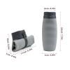 PEONAVET Water Bottle Collapsible Drink Kettle Sports Foldable Water Bottle 600ml