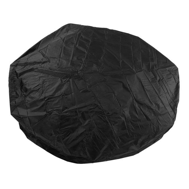 Housse de Spa en Polyester, Spa Rond, Housses Anti-Poussière pour Meubles d'Extérieur, Housse de Baignoire Ronde, Taffetas de Polyester 190 Argenté, Housse Imperméable pour Spa