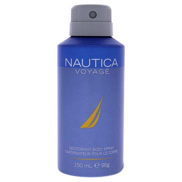 Nautica Voyage Deodorant Body Spray by Nautica for Men - 5 oz Body Spray