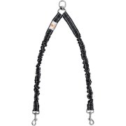 ORUYROP 2 Dog Leash,Double Dog Leash Coupler Tangle Free Bungee Dog Leash, 360° Swivel No Tangle Double Dog Walking & Training Leash, Comfortable Shock Absorbing Reflective Bungee Lead Walk 2