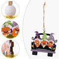 thumbnail image 4 of YAOMOBB Pendant Exquisite Pumpkin Gnome Design Wooden Pendant Decor Festive Home Supply, 4 of 7