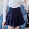 thumbnail image 2 of Jupe Mini Plissée à Taille Haute pour Femme, Jupe de Tennis Ajustée Décontractée pour le Quotidien, 2 of 6