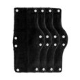 thumbnail image 2 of jinwen 4Pcs Hard Hat Sweatband Terry Cloth Reusable Heat Dissipating black, 2 of 6