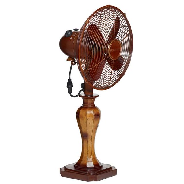Déco Breeze DBF0762 Ventilateur de Table Sambuca&44; Brun Clair