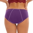 thumbnail image 4 of Culottes Menstruelles Étanches pour Femmes, Réutilisables, Confortables, Taille Mi-Haute, Hipster, Lot de 4, 4 of 7