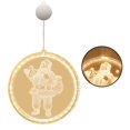 thumbnail image 2 of 3D Hanging Light LED String Lamp Lighting Decoration Christmas Light for Home Bedroom Room Merry Christmas 2, 2 of 10