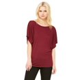 thumbnail image 1 of Bella + Canvas Ladies' Flowy Draped Sleeve Dolman T-Shirt, 1 of 4