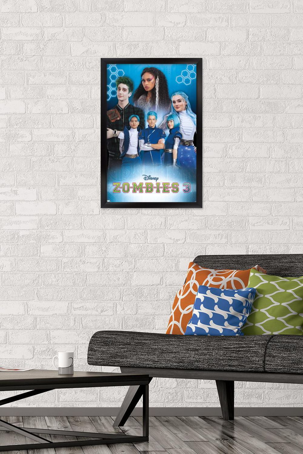 Disney Zombies 3 - Group Wall Poster with Pushpins