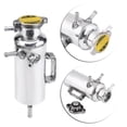 thumbnail image 1 of Coolant Reservoir Kit, Oil Catch Can Silver  For SUV, 1 of 8