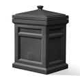 thumbnail image 3 of Step 2 Black Express Parcel Delivery Outdoor Package Security Box for Porch in Resin, 3 of 6