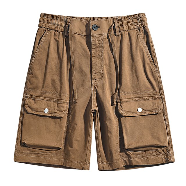 Birdeem Mens Plus Size Cargo Shorts Multi-Pockets Relaxed Summer Beach Shorts Pants
