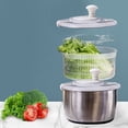 thumbnail image 4 of Meat Dehydratorkn05 Compost Dehydrator Food Mill Dryer Food Air Fryer 5L Manual Vegetable Dehydrator Stainless Steel Fruit And Vegetable Home Use Rotating Dryer Kitchen Gadget For Washing And, 4 of 4