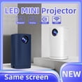 thumbnail image 2 of Projecteur LED Portable Mini T30 Blanc avec Résolution Full HD 1080P, Wi-Fi Double Bande 2,4G, Mise en Miroir d'Écran Filaire/sans Fil, Haut-Parleurs 4Ω 2W Intégrés, Système de Refroidissement Efficace, Technologie de Réduction du Bruit, ABS, 2 of 7