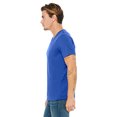 thumbnail image 3 of BELLA+CANVAS T-Shirt Jersey à Col en V pour Homme, P, True Royal, 3 of 3