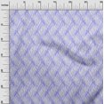 thumbnail image 3 of oneOone Georgette Viscose Bluish Violet Fabric Abstract Craft Projects Decor Fabric Printed By The Yard 42 Inch Wide, 3 of 4