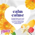 thumbnail image 3 of Fleecy Calm Concentrated Fabric Softener, Vanilla and Honey Lotus Scent, 2.6 L, 3 of 9