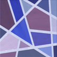 thumbnail image 1 of Ahgly Tapis d'Intérieur Lavable en Machine Carré Transitionnel Violet Améthyste Violet, 5 Pieds Carré, 1 of 7