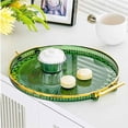 thumbnail image 4 of TopLLC High Color Water Cup Tray Home Living Room Teacup Tea Tray Desktop Cup Storage Tray Premium Feeling Dinner Fruit Plastic Serving Tray Platters Cup Tray, 4 of 6