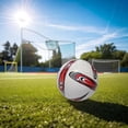 thumbnail image 4 of Maytalsory Wide Application Soccer Ball For Training And Sports Football Game Blast-proof 2 White 1Set, 4 of 6