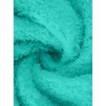 thumbnail image 4 of Innerwin Cardigan Outfit Set Open Front Women Fuzzy 3 Piece Sweatsuit Sleep Solid Color Regular Lounge Sets Green 2XL, 4 of 7