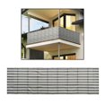 thumbnail image 3 of fastboy Commercial Fence Privacy Screen Windproof Cooling for Balcony Patio Pool stripe, 3 of 8