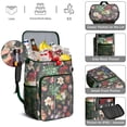 thumbnail image 5 of Floral Print and Skull Design Insulated Cooler Backpack - 20L Leakproof & Easy to Clean, Great for Camping, 5 of 5