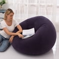 thumbnail image 4 of olkpmnmk Clearance Sale!Home Decor,Flocking PVC Inflatable Sofa Portable Inflatable Lounger for Camping & Beach Inflatable Couch for Indoor and Outdoor Camping Couch Inflatable Flo,Inflatable Sofa, 4 of 9