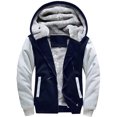 thumbnail image 2 of Mikilon Veste Décontractée Ample pour Hommes Automne et Hiver Couleur Unie, 2 of 7