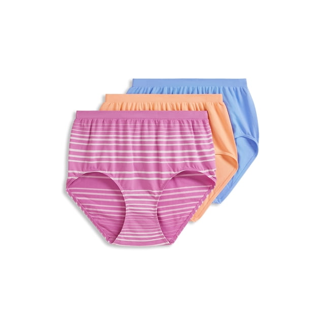 Jockey Women's Comfies Microfiber Brief - 3 Pack