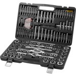 VEVOR Tap et Die Set, 116-Piece Inclure métrique et SAE Size, roulements en acier, outil de filetage essentiel pour couper les fils internes externes, avec des accessoires complets et boîtier de rangement