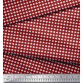 thumbnail image 3 of Soimoi Purple Rayon Fabric Stripe & Paisley Decor Fabric Printed Yard 42 Inch Wide, 3 of 3