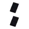 thumbnail image 3 of Baohd Extension Strap Bra Extender Buckle 3 Rows 3 Hooks Women Multicolor Lengthened Band Lingerie Replacement Intimates black 2Set, 3 of 6