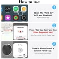 thumbnail image 3 of ZDSSY Air Tracker Tag, Pet Bluetooth Tracker for Apple Find My(Compatible with iOS Only), IP68 Waterproof, 3 of 9