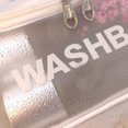 thumbnail image 4 of TopLLC Storage Bins Translucent Cosmetic Bag, Cosmetic Bag Set Frosted Translucent PVC With Zipper Handle Portable Travel Bag, Hangable And Handy Cosmetic Bag Storage Bags, 4 of 7