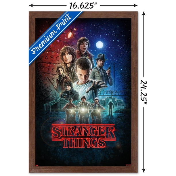 Netflixオリジナルシリーズ『STRANGER THINGS』ポスター Netflix Stranger Things - One Sheet Wall Poster, 22.375
