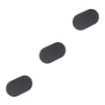 thumbnail image 3 of relayinert Sponge Brush Eraser Scrub Handle Grip Sink Pots Bowl Kitchen Cleaning Tool black 3Set, 3 of 6