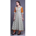 thumbnail image 3 of Bimba Robe Décontractée AnarkaliKurtiMaxi Imprimée IndianKurtisFor Women, 3 of 6