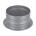 thumbnail image 3 of 1pc 75-250mm Adapter Flange Connection Metal Vent Pipe Fitting Wall Air Pipe Hose Flange Adapter For Ventilation Systems, 3 of 9