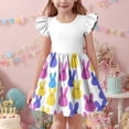 thumbnail image 1 of LOVZFMLL Robe d'Été Décontractée Sans Manches à Col Rond avec Boutons et Poches pour Filles de 2 à 12 Ans, 1 of 3