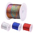 thumbnail image 3 of Splihome Guide de Canne à Pêche 50 m Fil d'Enroulement Fil de Construction Fil Fibre de Polyester Anneau Bleu, 3 of 3