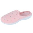 thumbnail image 1 of Isotoner  Terry Scalloped Embroidered Clog Slippers (Women's), 1 of 3
