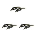thumbnail image 1 of Wweixi Aerodynamic Spoiler Wing Motorcycle Motorcycle Accessories Durable Aerodynamic black 3Set, 1 of 6